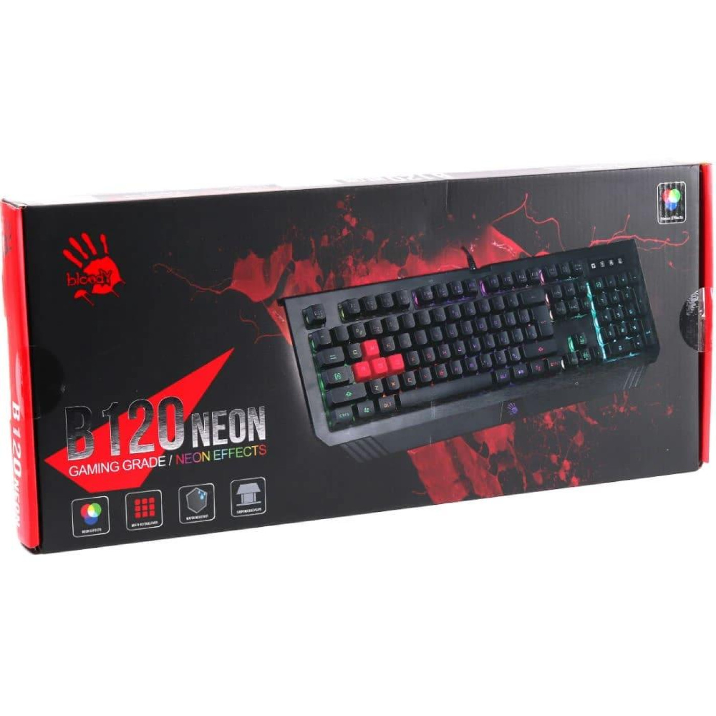 Клавиатура Bloody A4TECH B120N USB Black B120N Black)