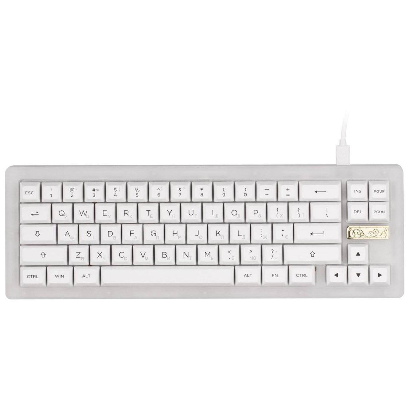 Клавіатура Akko ACR Pro68 CS Crystal RGB (6925758618564) Б/в