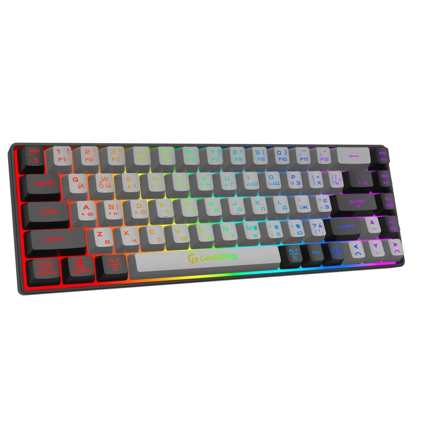 Клавиатура GamePro GK935 RGB Wireless Black (GK935)