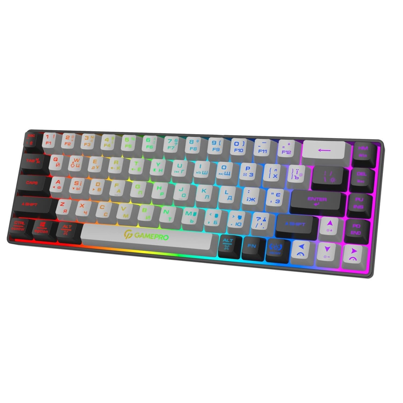 Клавиатура GamePro GK935 RGB Wireless Black (GK935)