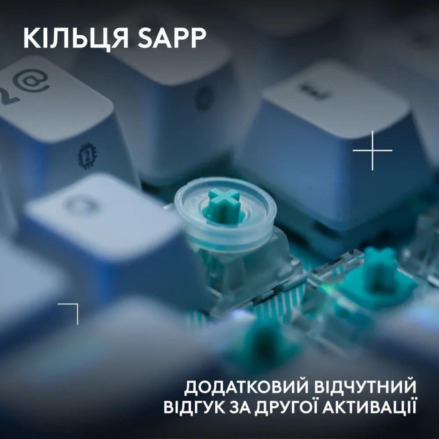 Клавіатура Logitech G512 X 98 Tactile Wired Gaming Keyboard White (920-014003)