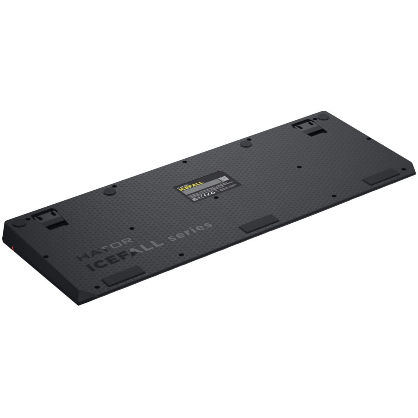 Клавіатура HATOR Icefall Black White (HTK400UA)