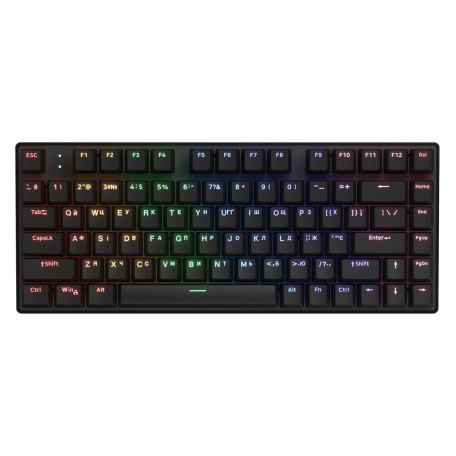 Клавіатура HATOR Icefall Mecha 75 Wireless Rainbow Black (HTK275UA)