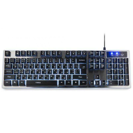 Клавіатура Vinga KBG839 black (KBG839 black)