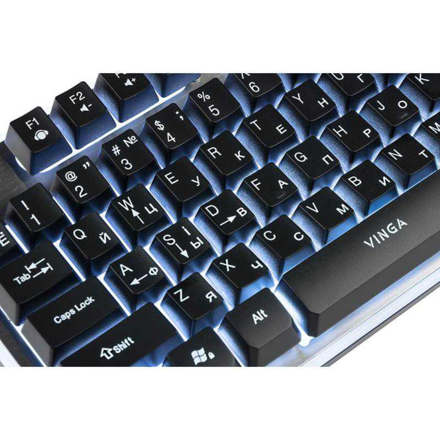Клавіатура Vinga KBG839 black (KBG839 black)