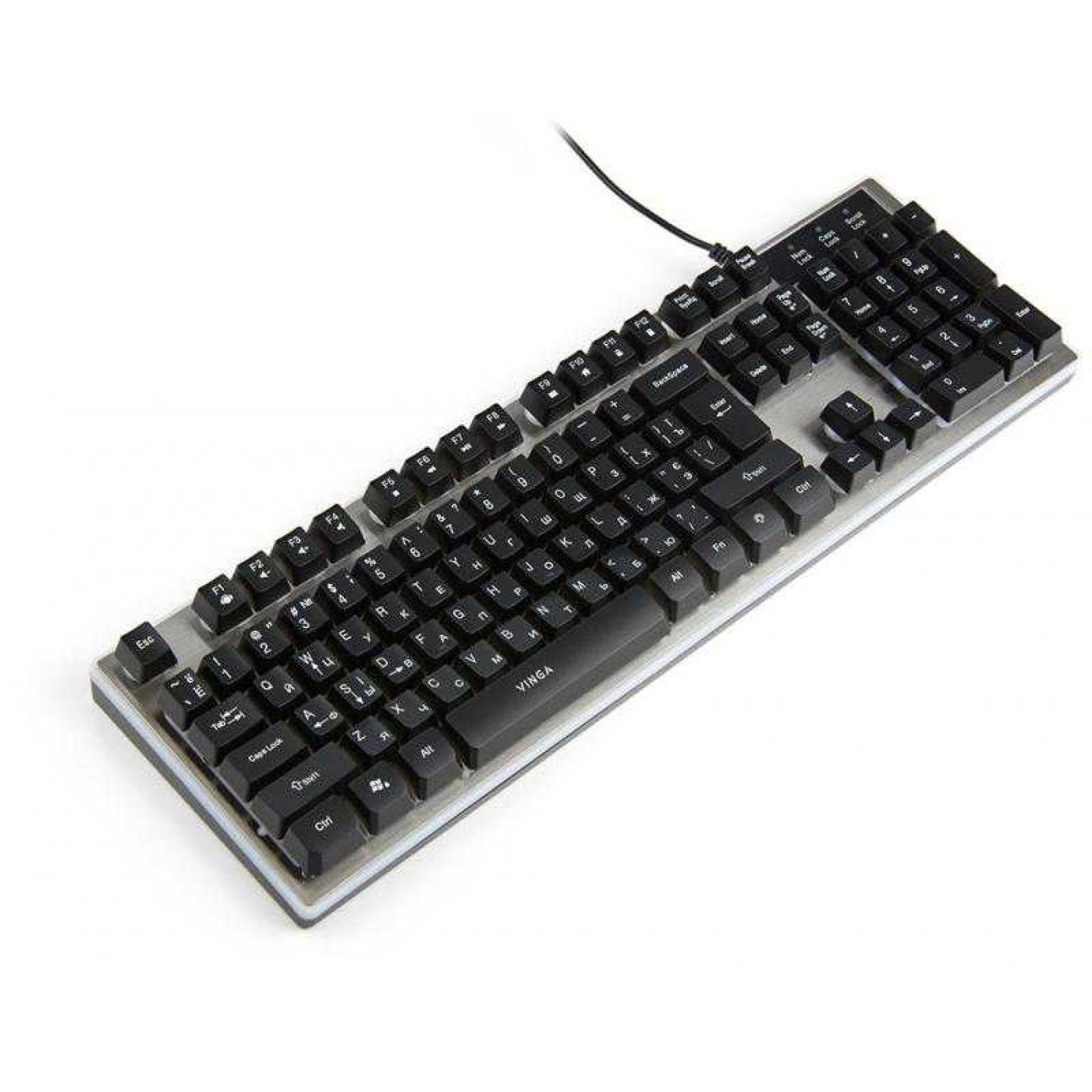 Клавіатура Vinga KBG839 black (KBG839 black)