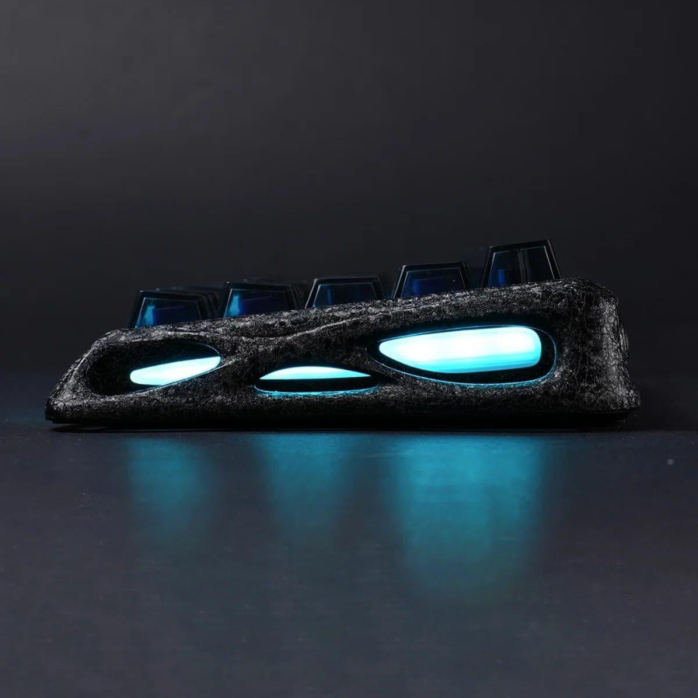 Клавіатура GravaStar Mercury V60 Pro 60keys UFO Magnetic Gaming 8K USB-A RGB Crystal Rose (GSV60PRO_CF_BLK)