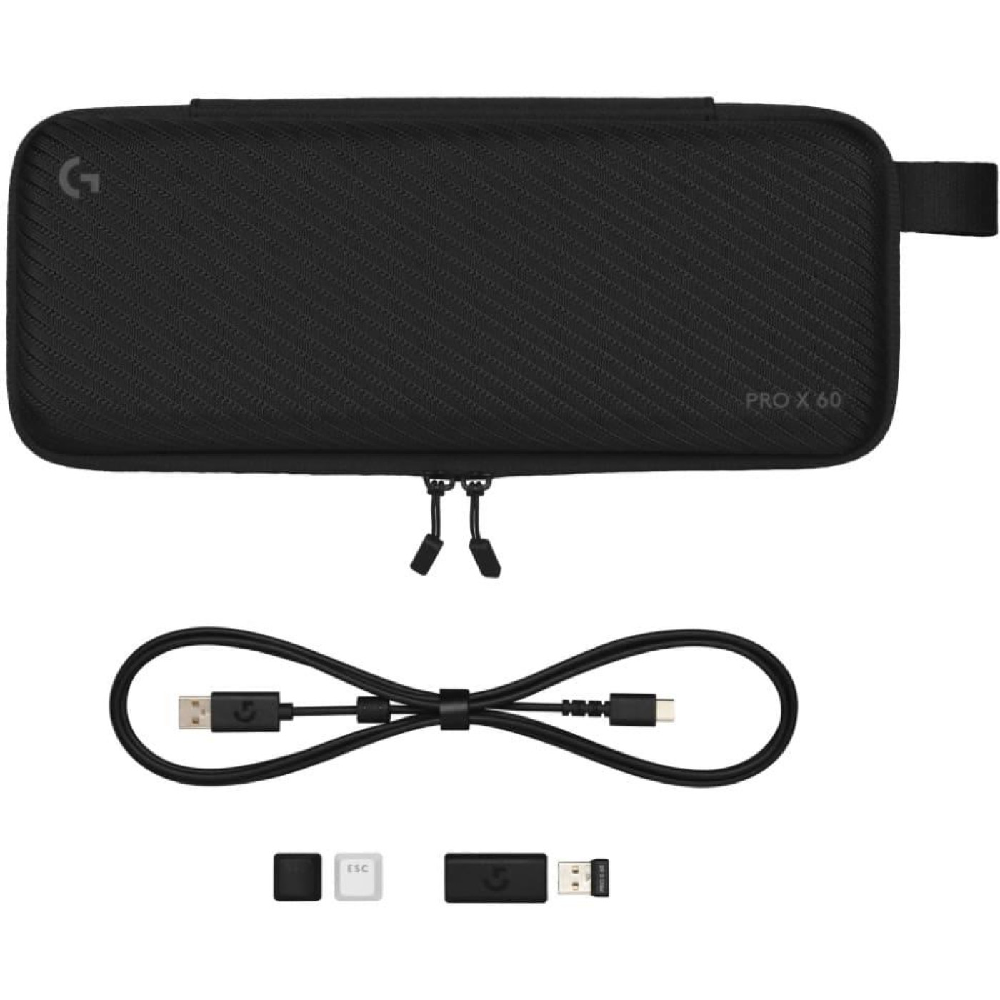 Клавіатура Logitech G PRO X 60 TKL GX Optical Tactile Wireless White (920-011930)