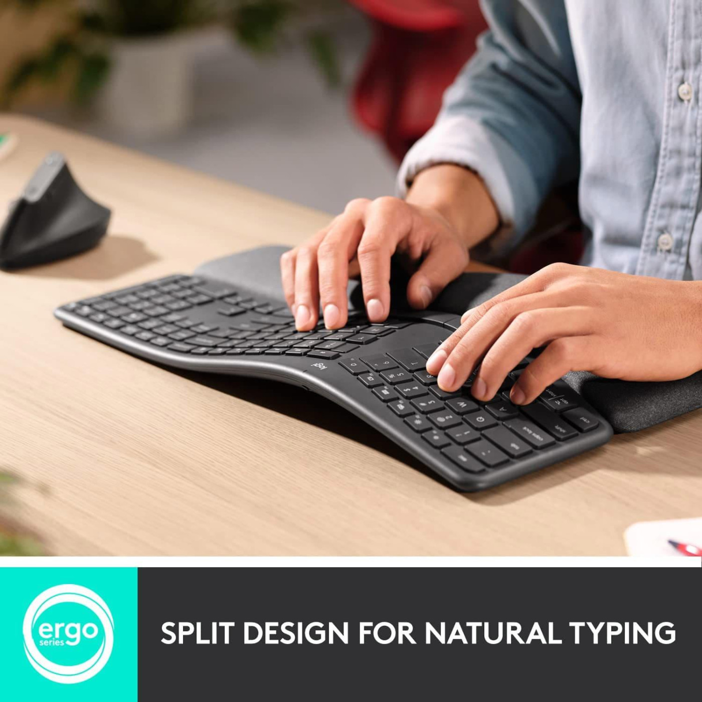 Клавіатура Logitech K860 ERGO Graphite (920-010352)