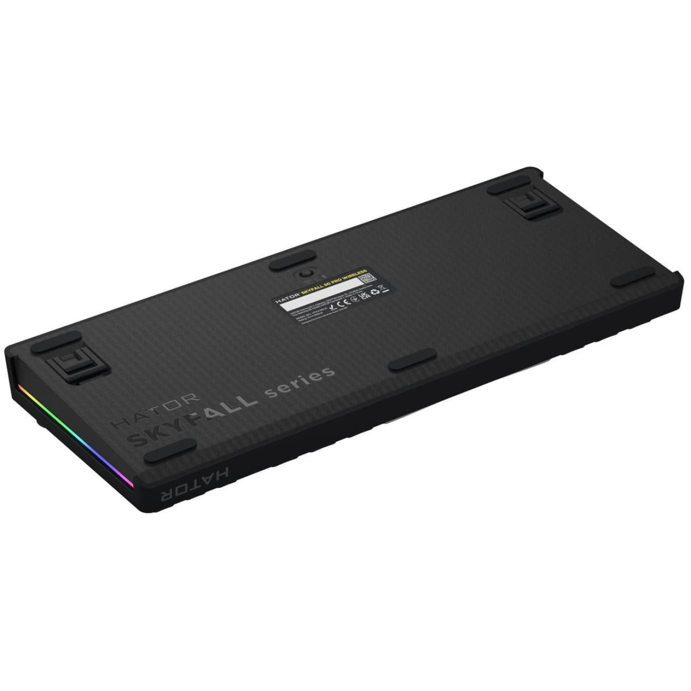 Клавіатура HATOR Skyfall 80 PRO Wireless Silent Switches Grey Black (HTK4180UA) U1