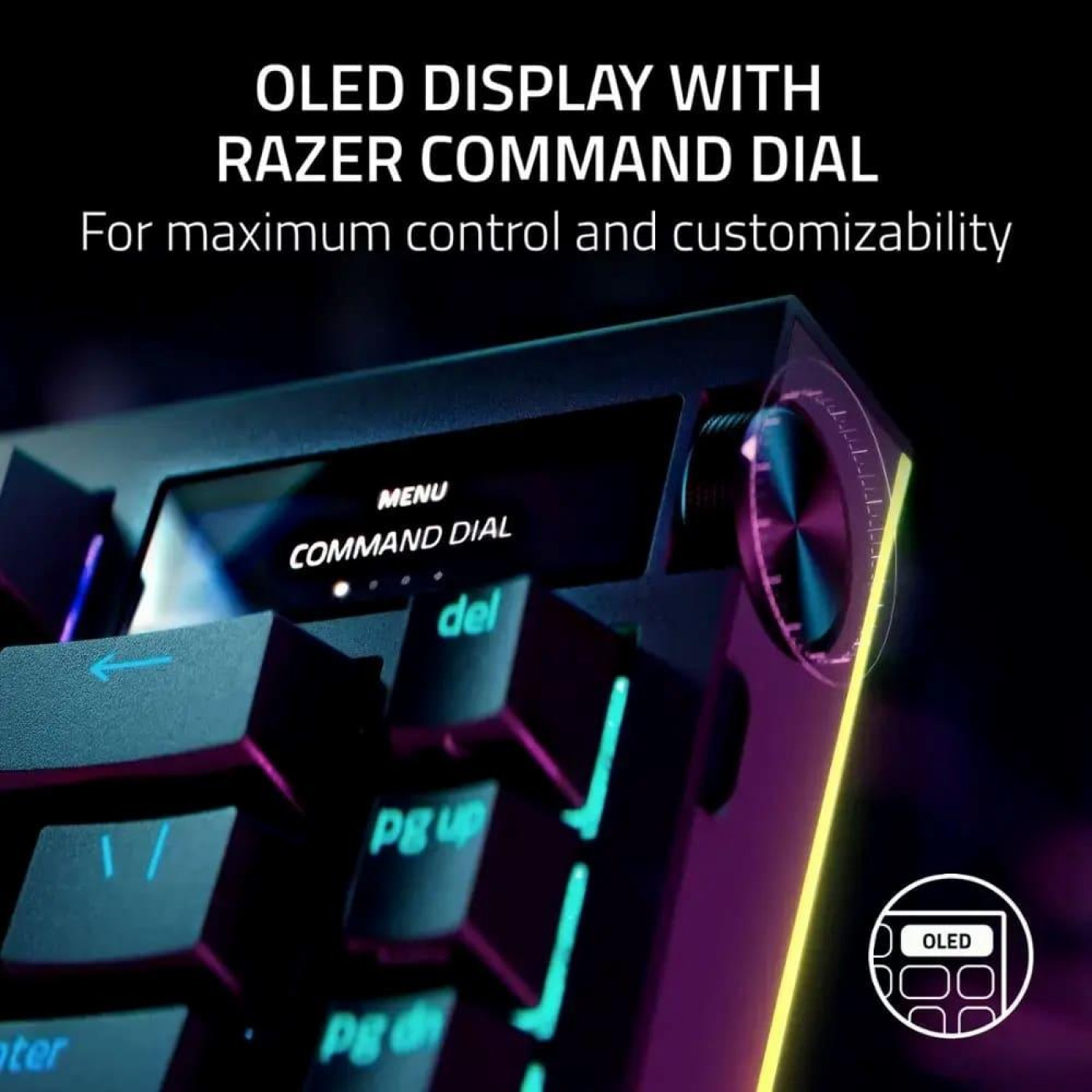 Клавіатура Razer BlackWidow V4 Pro 75% ANSI Black (RZ03-05130100-R3M1)