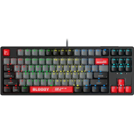 Клавіатура Bloody A4Tech S87 RGB USB Energy Red (S87 (Energy Red))