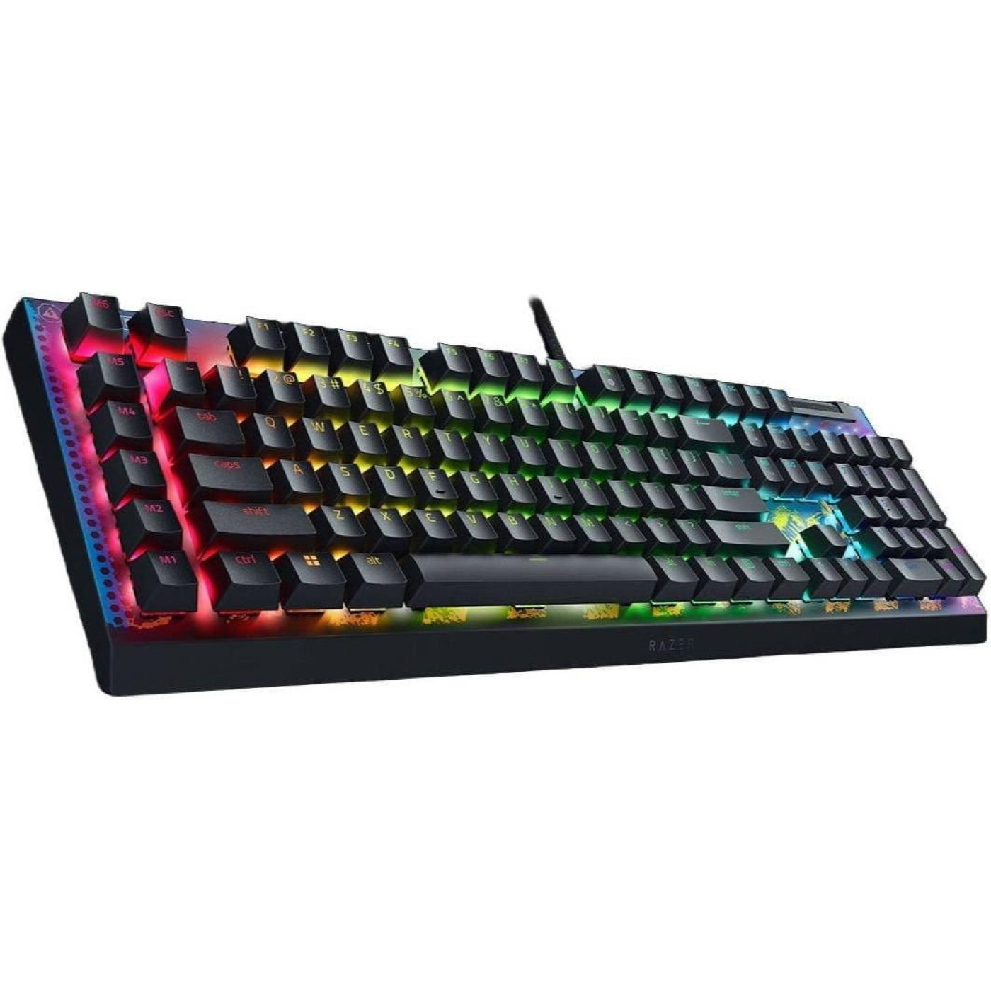 Клавіатура Razer BlackWidow V4 X Yellow Switch FORTNITE USB Black (RZ03-04703600-R3M1)