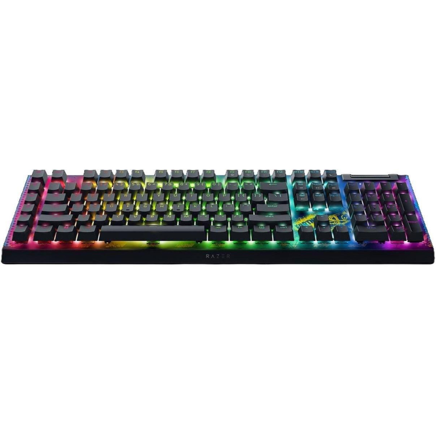 Клавіатура Razer BlackWidow V4 X Yellow Switch FORTNITE USB Black (RZ03-04703600-R3M1)