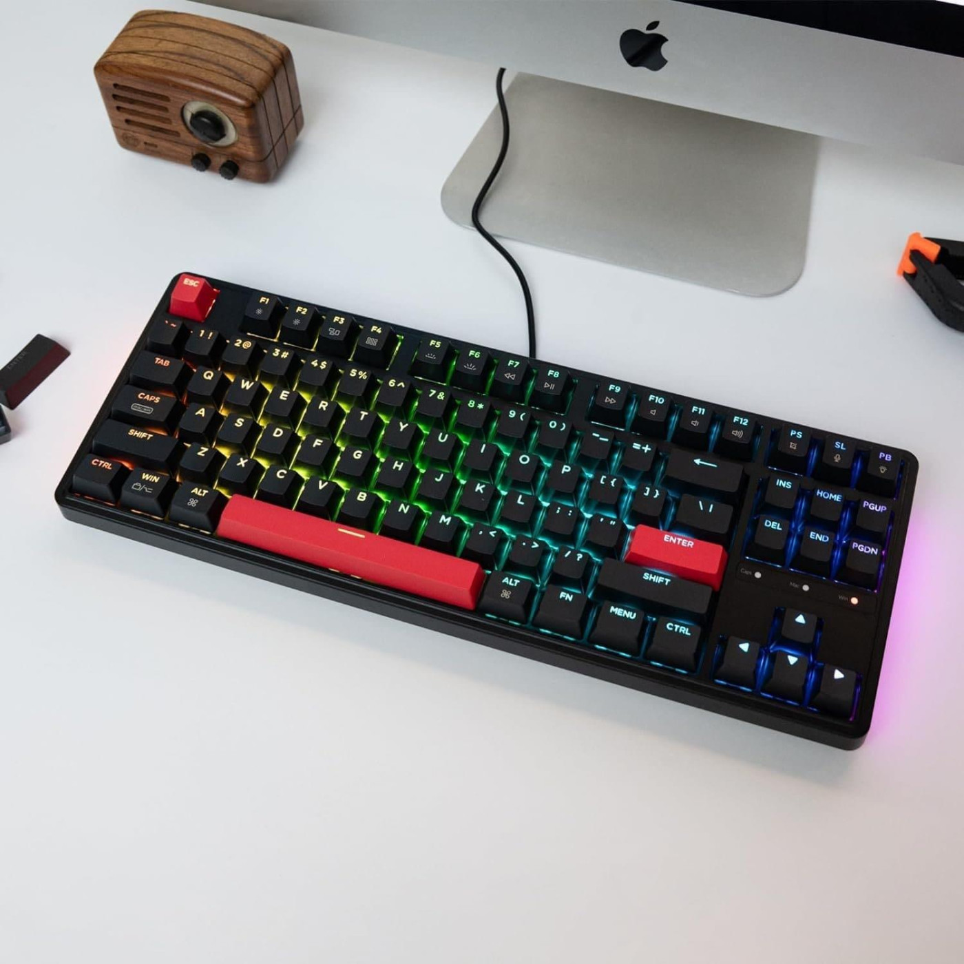 Клавіатура Keychron C3 Pro 87 Key RGB Hot-Swap K Pro Brown Black (C3PH3_KEYCHRON)