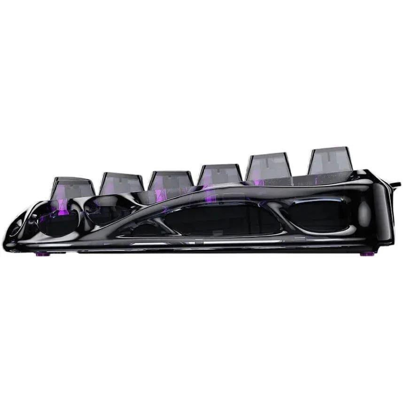 Клавиатура GravaStar Mercury K1 Lite 80keys BSUN Grey BT/WL/USB Transparent Black (GSV75LITE_XTAL_BLK)