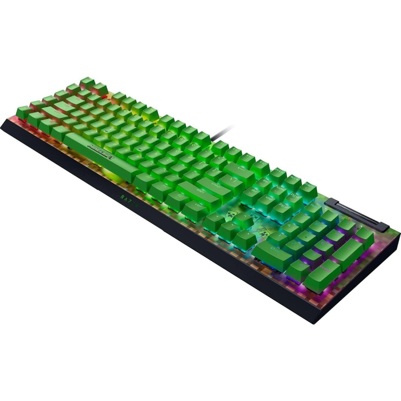 Клавіатура Razer BlackWidow V4 X Minecraft Edition (RZ03-04704100-R3M1)