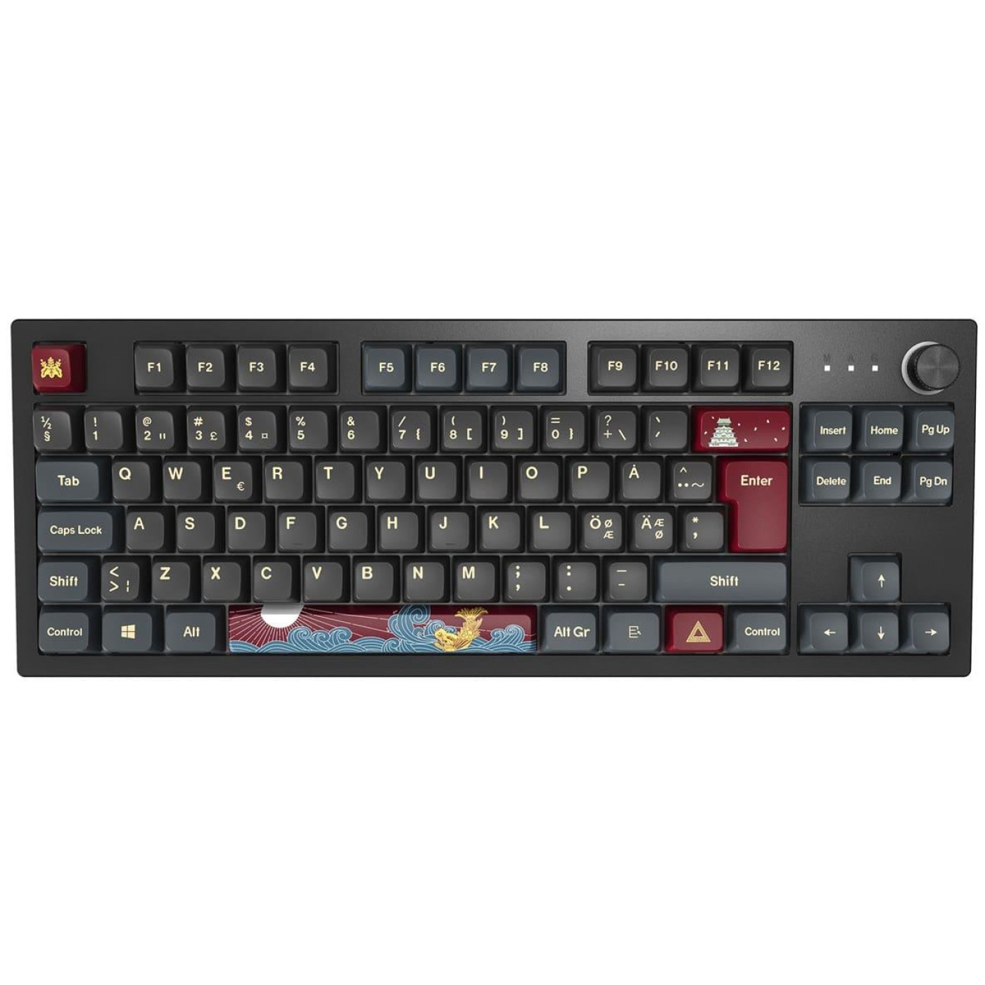 Клавиатура MONTECH MKey TKL Red Switch Darkness (MK87DR)