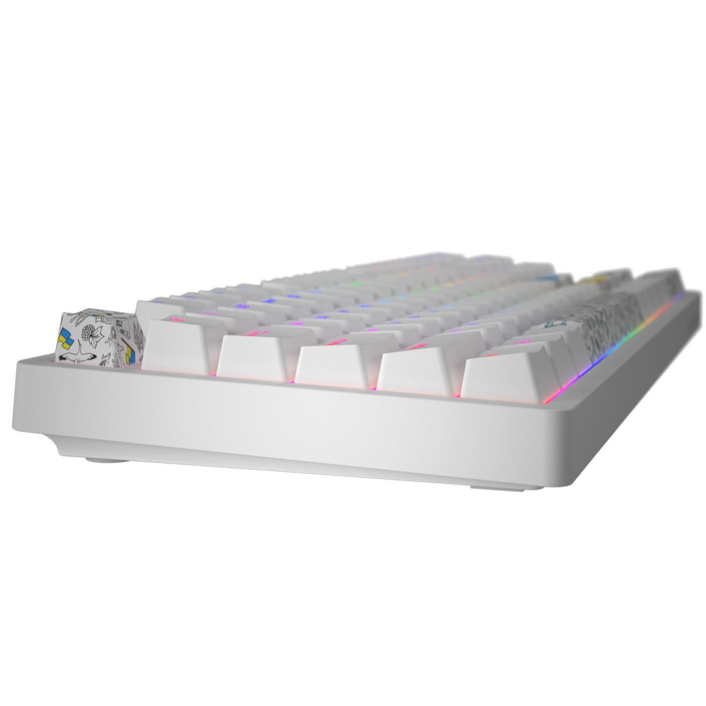 Клавіатура HATOR Rockfall 2 Mecha TKL Authentic Edition white (HTK-531)