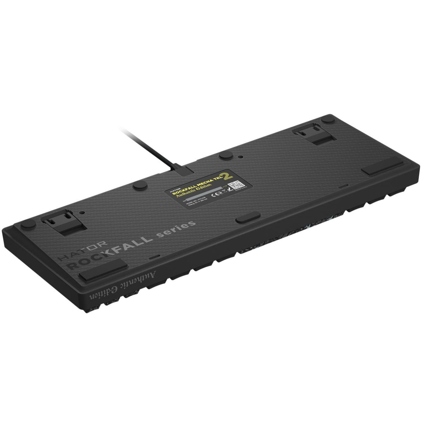Клавіатура HATOR Rockfall 2 Mecha TKL Authentic Edition black (HTK-530) U1