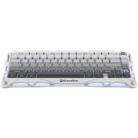 Клавіатура GravaStar Mercury K1 TKL White (GSK1_GWHT)