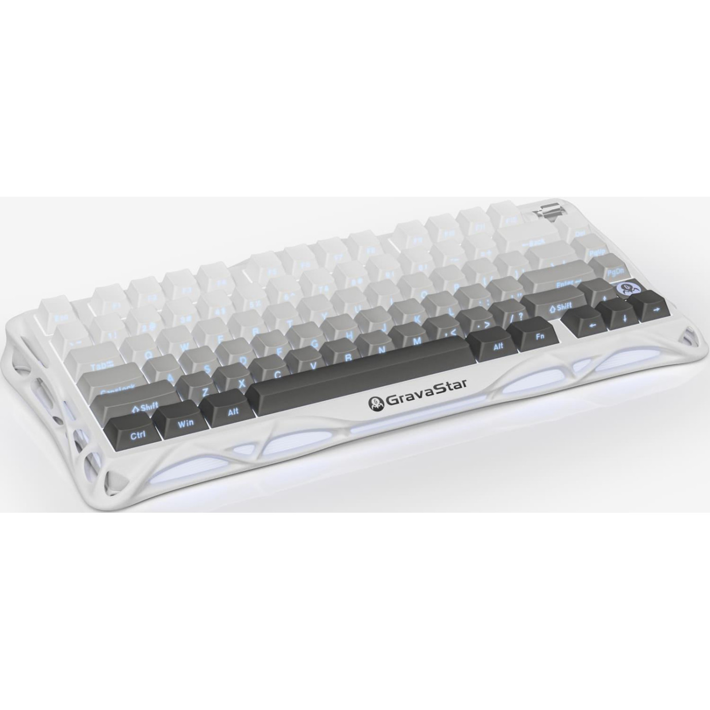 Клавиатура GravaStar Mercury K1 TKL White (GSK1_GWHT)