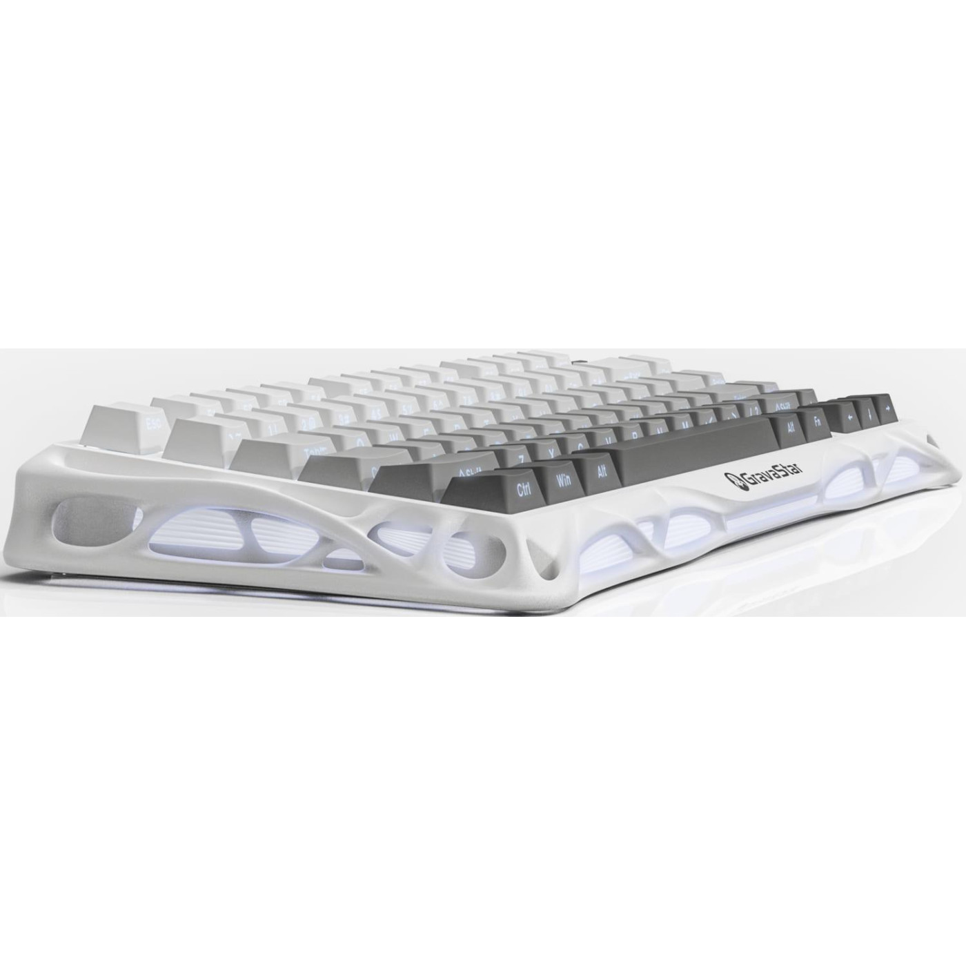 Клавиатура GravaStar Mercury K1 TKL White (GSK1_GWHT)