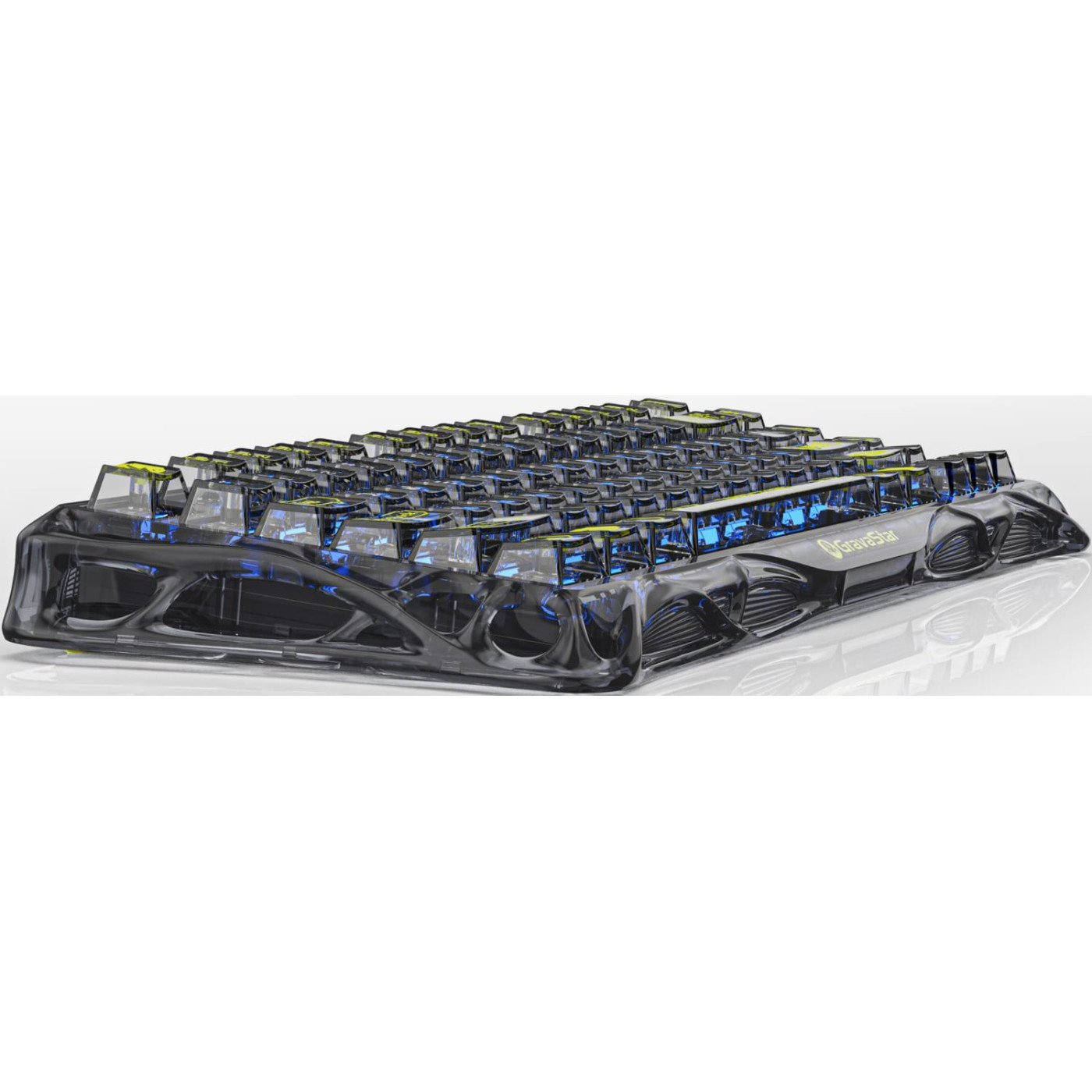 Клавіатура GravaStar Mercury K1 Lite TKL Black (GSK1LITE_XTAL_BLK)