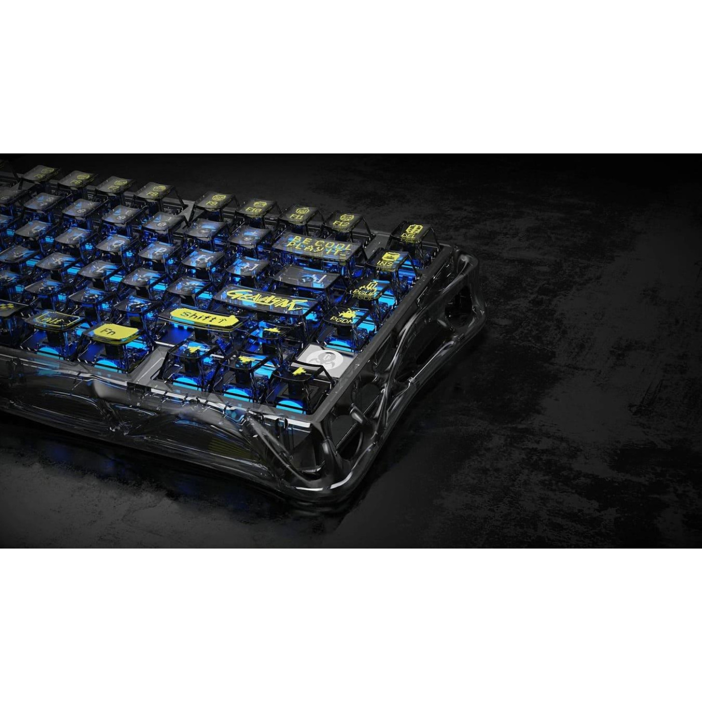 Клавіатура GravaStar Mercury K1 Lite TKL Black (GSK1LITE_XTAL_BLK)