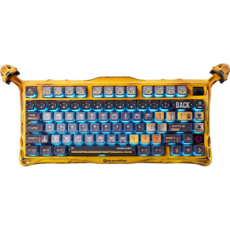 Клавіатура GravaStar Mercury K1 Pro TKL Yellow (GSK1PRO_YLW)
