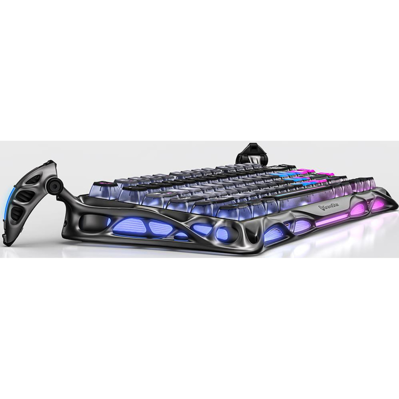 Клавиатура GravaStar Mercury K1 Pro TKL Black Cyberpunk Special Edition (GSK1PRO_CBLK)