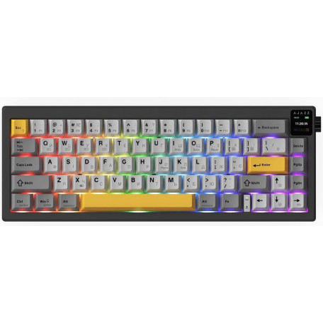 Клавіатура Ajazz AK650 Flying Fish Switch Black (AK650-FF-BGY)