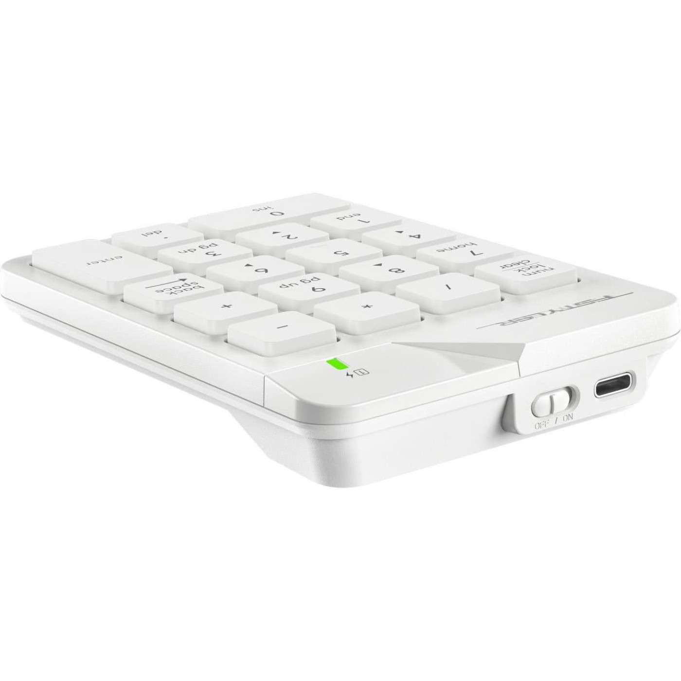 Клавиатура A4Tech Fstyler FGK21C Wireless White (Numpad) (FGK21C (White))