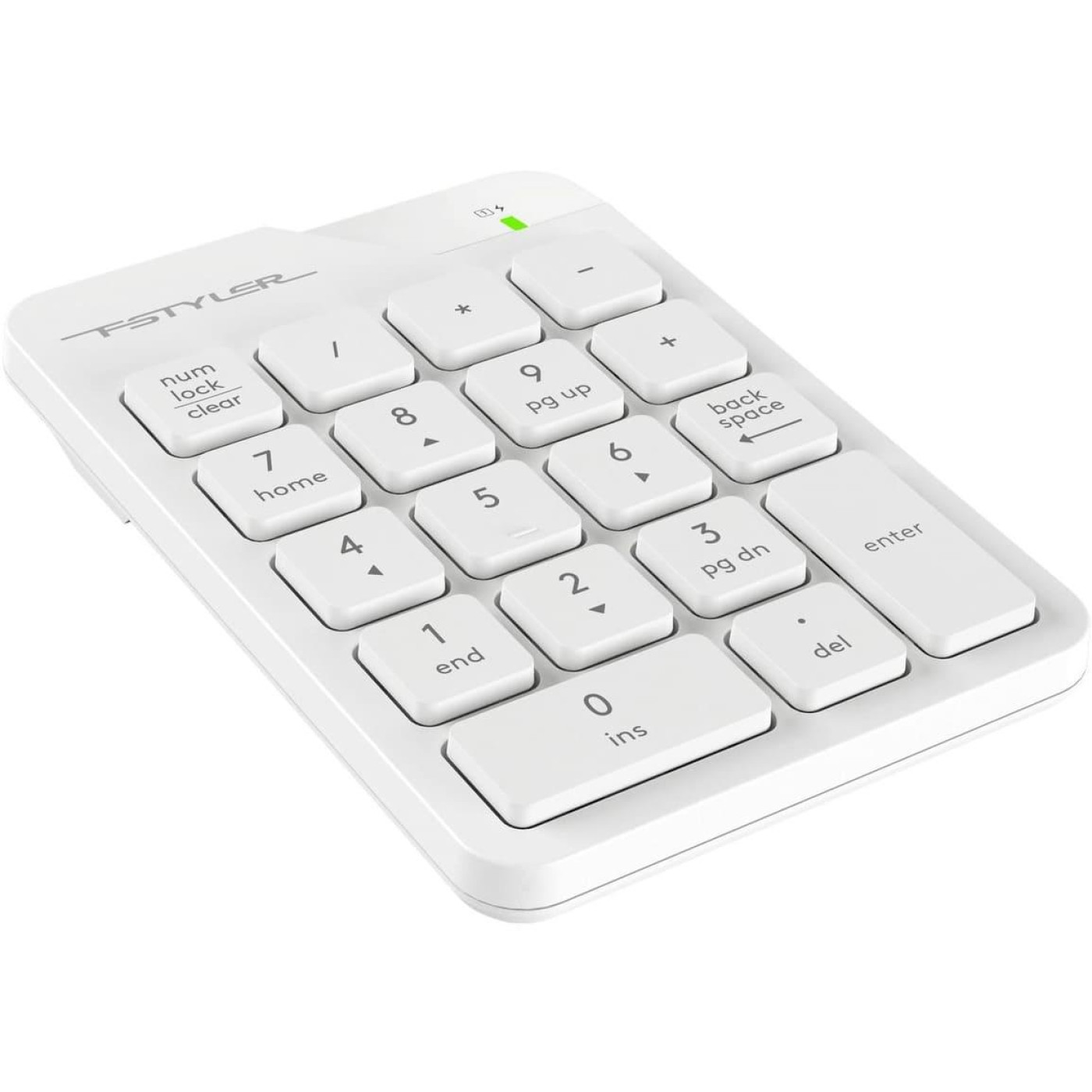 Клавиатура A4Tech Fstyler FGK21C Wireless White (Numpad) (FGK21C (White))