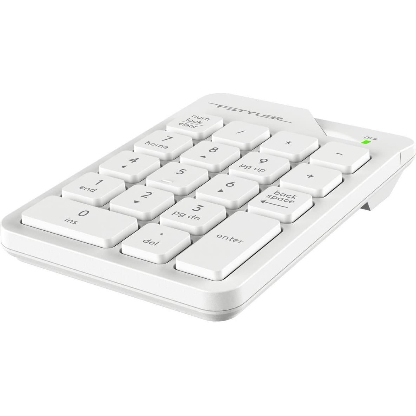 Клавиатура A4Tech Fstyler FGK21C Wireless White (Numpad) (FGK21C (White))