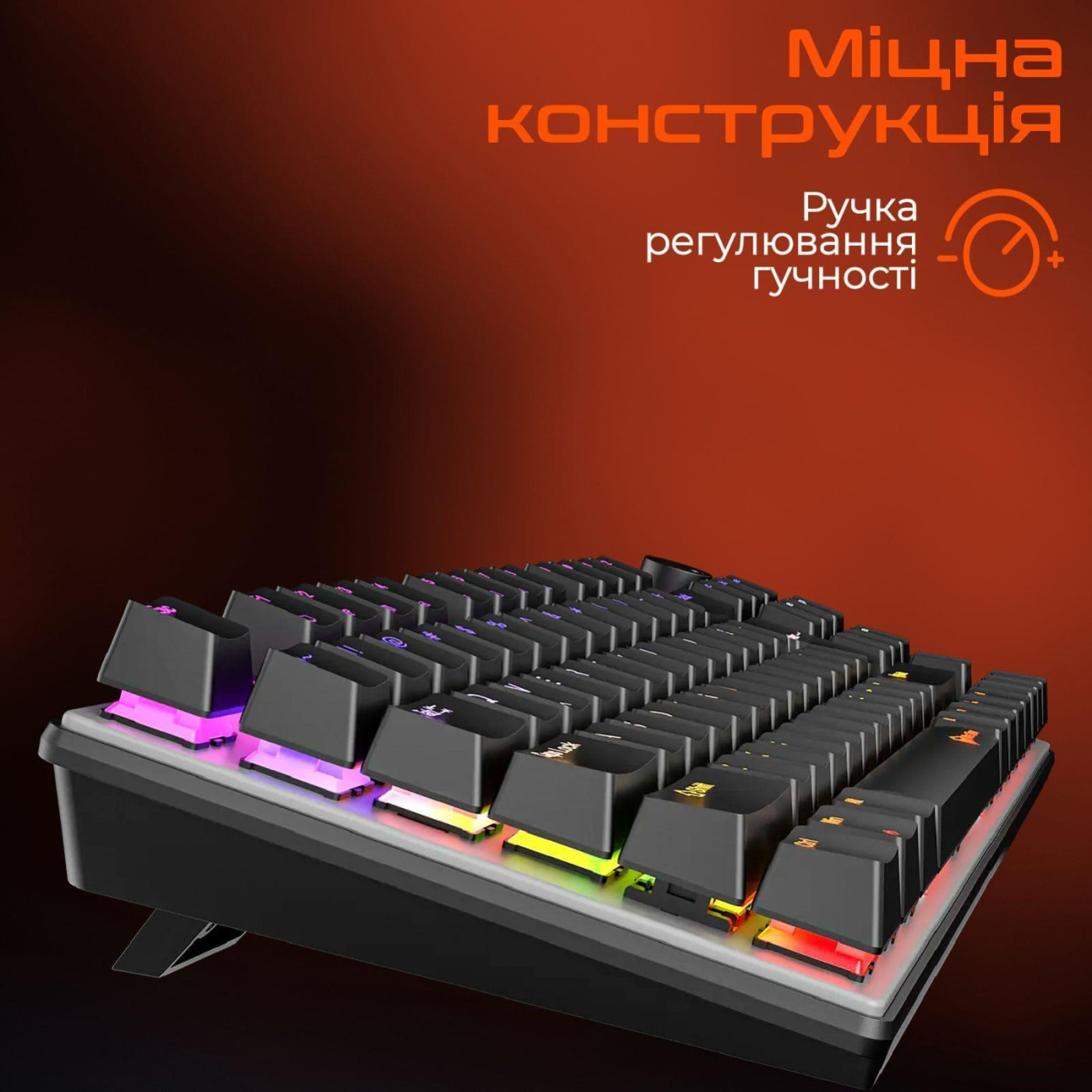 Клавіатура Meetion MT-MK009Pro-W-RUA (MT-MK009Pro-W-RUA)