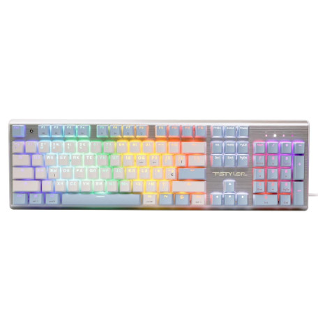 Клавіатура A4Tech Fstyler FS100 USB Blue (FS100 (Icy Blue))