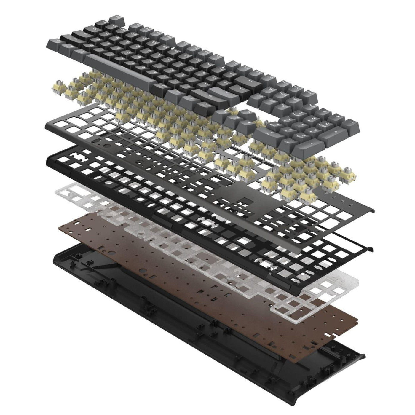 Клавіатура A4Tech Fstyler FS100 USB Stone Black (FS100 (Stone Black))