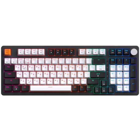 Клавіатура GamePro MK170B Outemu Red Hot-Swap RGB USB Black (MK170B)