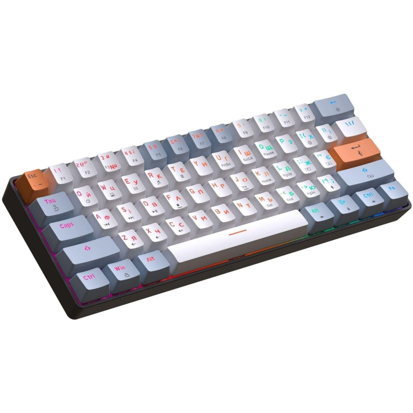 Клавиатура GamePro MK130R Outemu Red Hot-Swap RGB USB (MK130R)