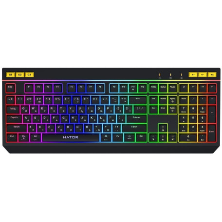 Клавіатура HATOR Icefall Black (HTK402UA)