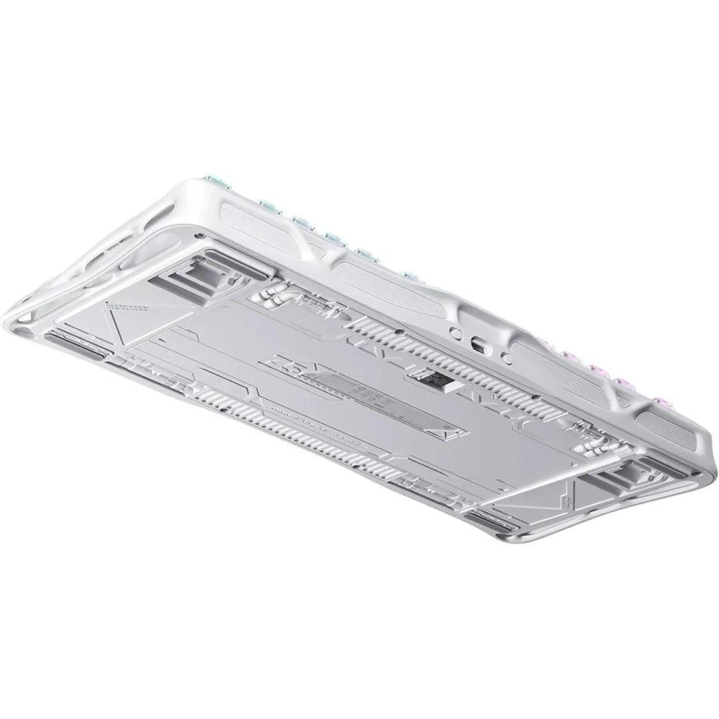 Клавіатура GravaStar Mercury K1 Lite 80keys BSUN Grey BT/WL/USB RGB Crystal Aurora (GSK1LITE_XTAL_AUROA)