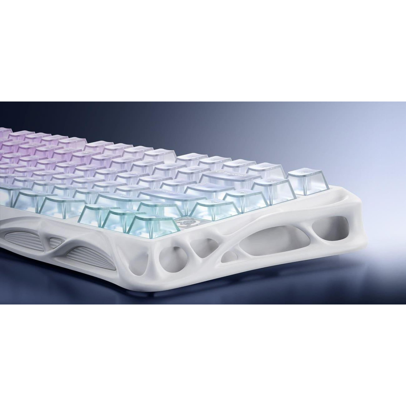 Клавіатура GravaStar Mercury K1 Lite 80keys BSUN Grey BT/WL/USB RGB Crystal Aurora (GSK1LITE_XTAL_AUROA)
