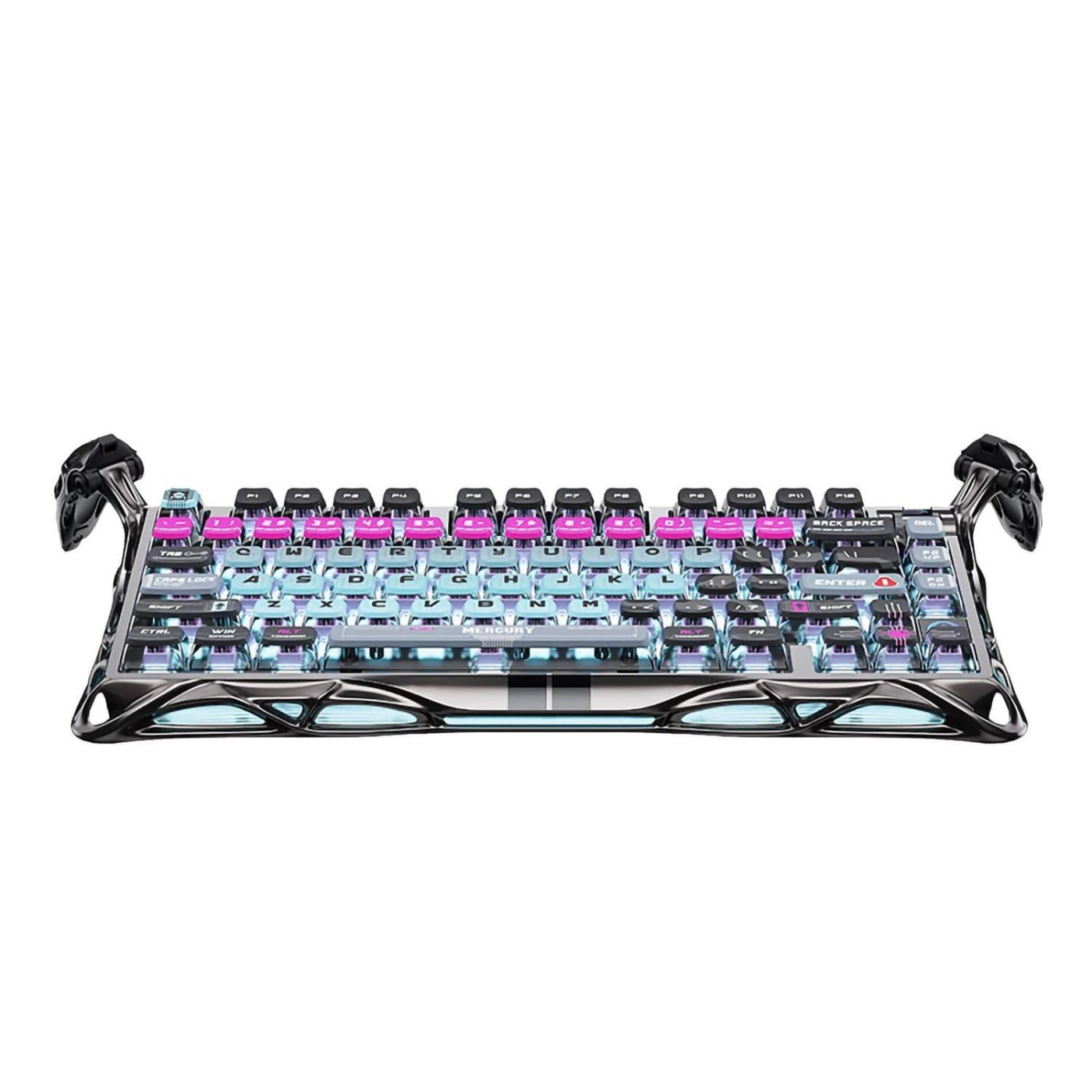 Клавиатура GravaStar Mercury V75 Pro 80keys Magnetic Jade Gaming 8K USB-A RGB Cyberpunk (GSV75PRO_U_RM_EGRY)