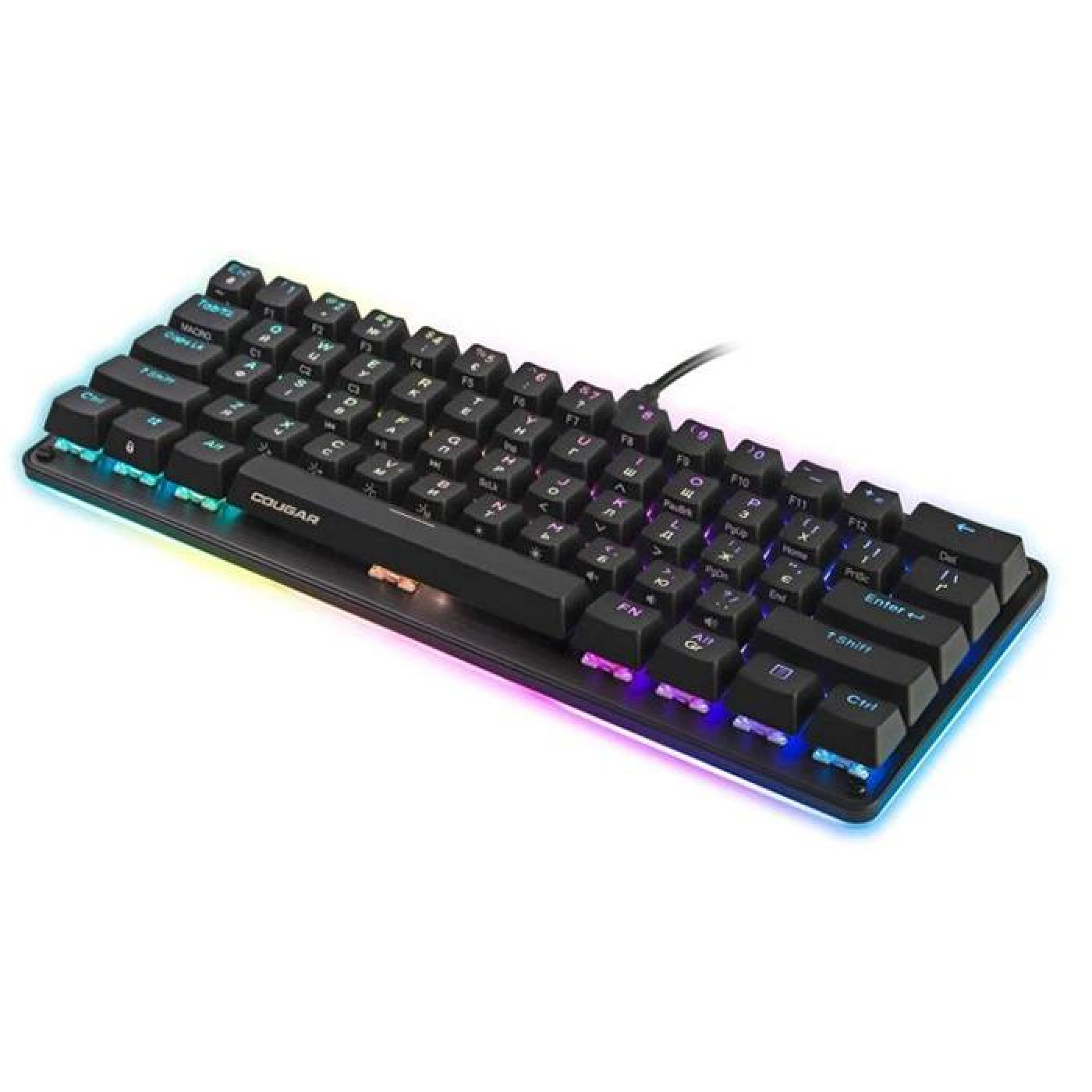 Клавіатура Cougar Puri Mini RGB Black (Puri Mini RGB)
