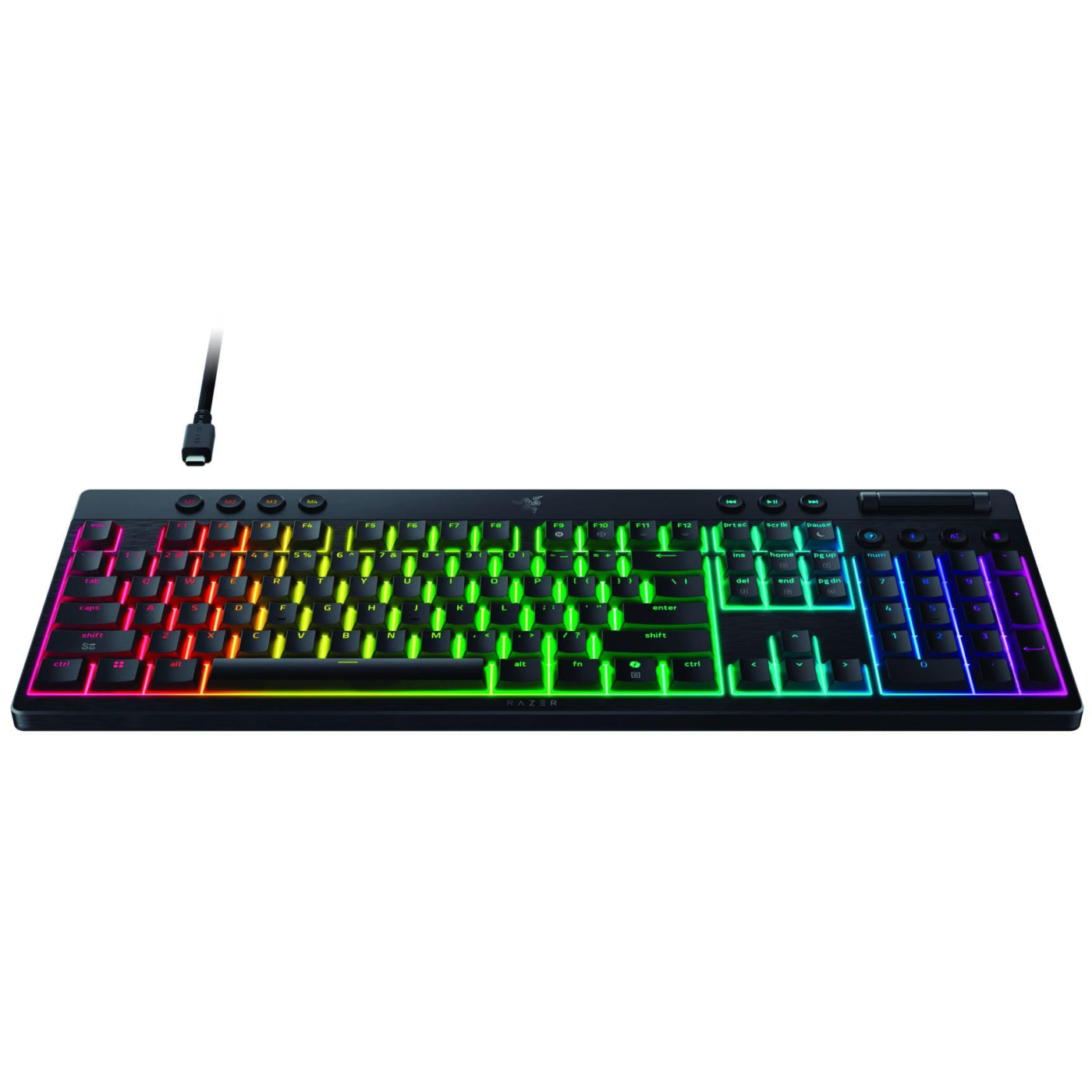 Клавіатура Razer BlackWidow V4 Low-Profile Yellow switch (RZ03-05271500-R3M1)