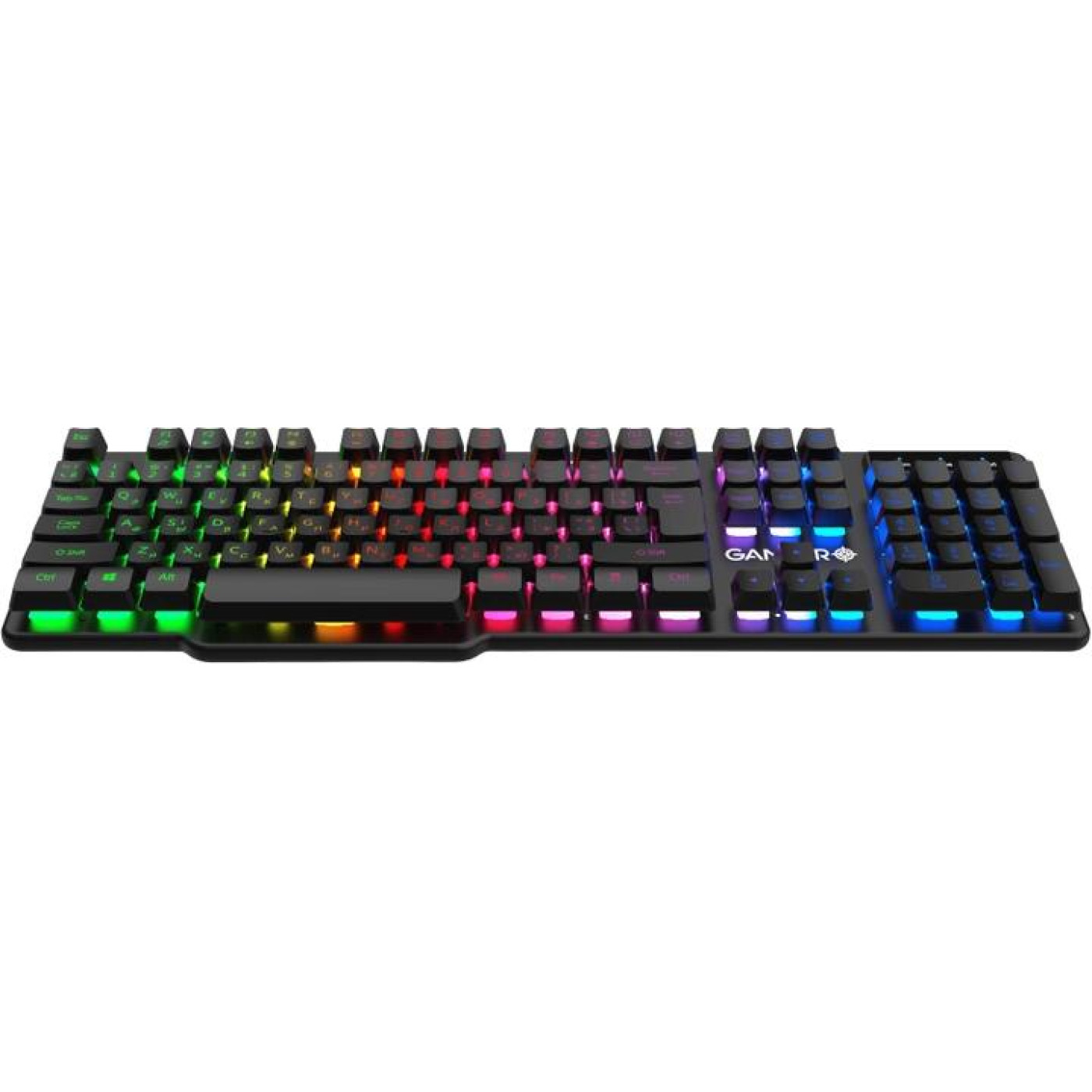 Клавіатура GamePro GK380 RGB USB Black (GK380)