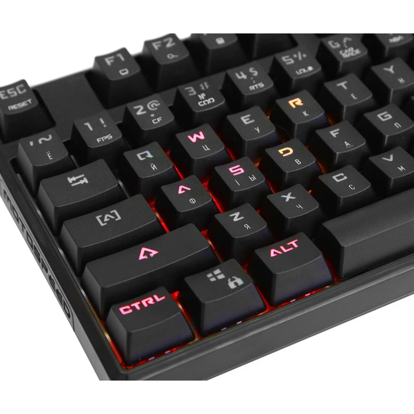 Клавиатура Motospeed CK107 Outemu Red RGB Black (mtk96mr)