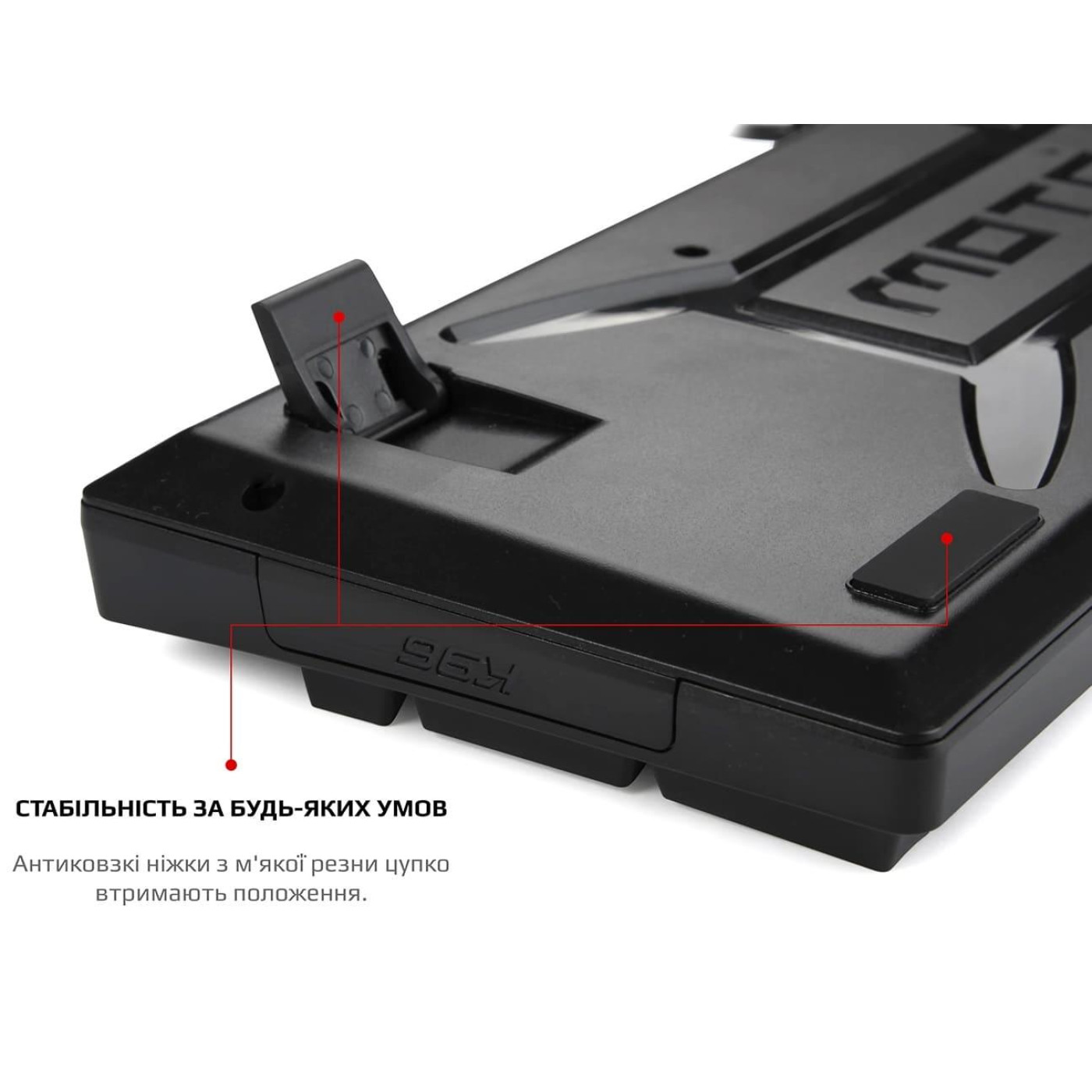 Клавиатура Motospeed CK107 Outemu Red RGB Black (mtk96mr)