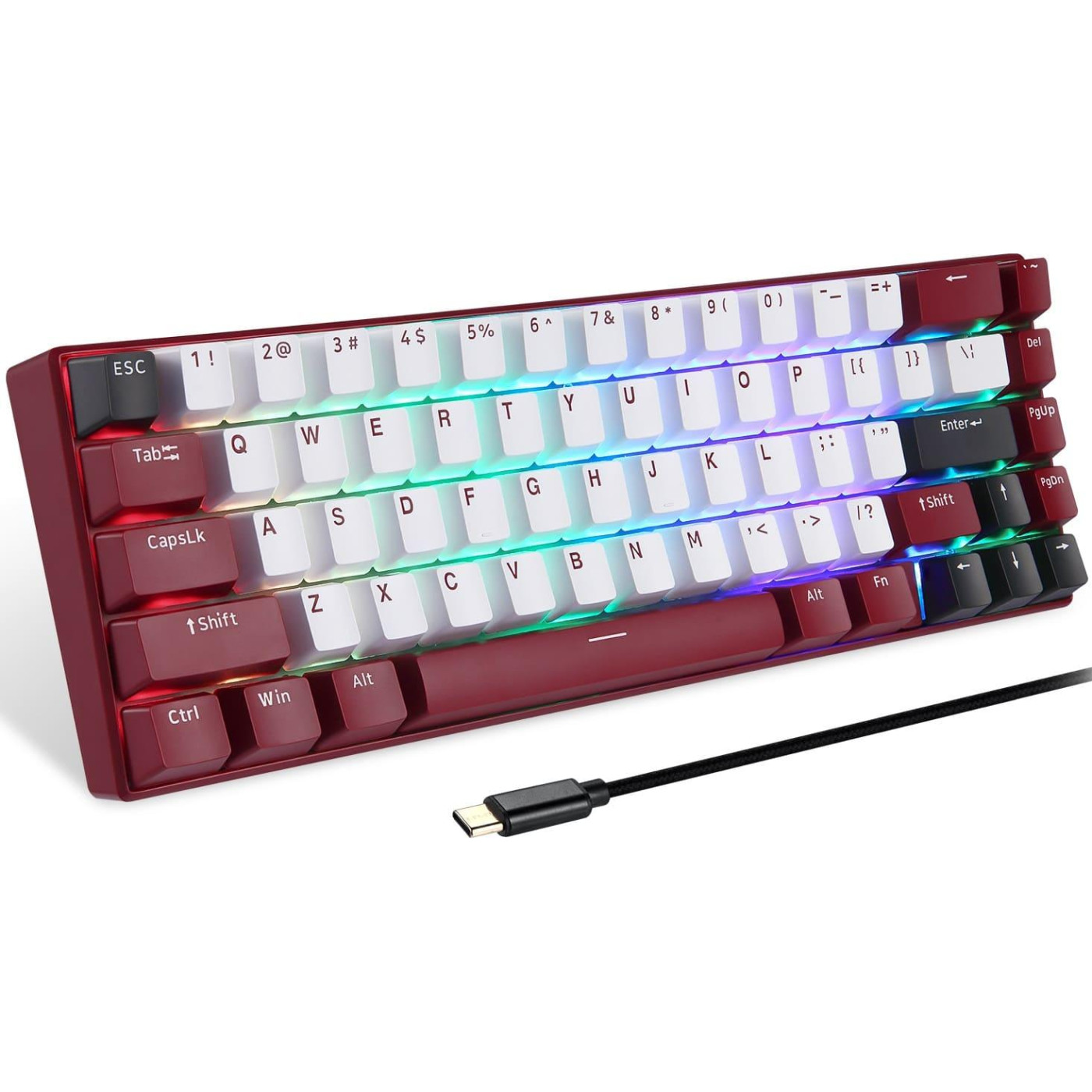 Клавіатура Motospeed BK67 Longhua Blue Red (mtbk67rmb)